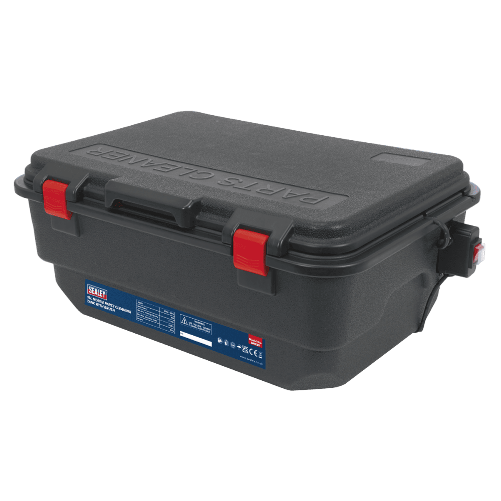 Sealey Mobile Parts Cleaning Tank with Brush Model No-SM222