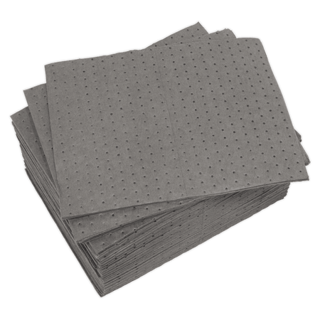 Sealey Spill Absorbent Pads Pack of 100 Model No-SAP01