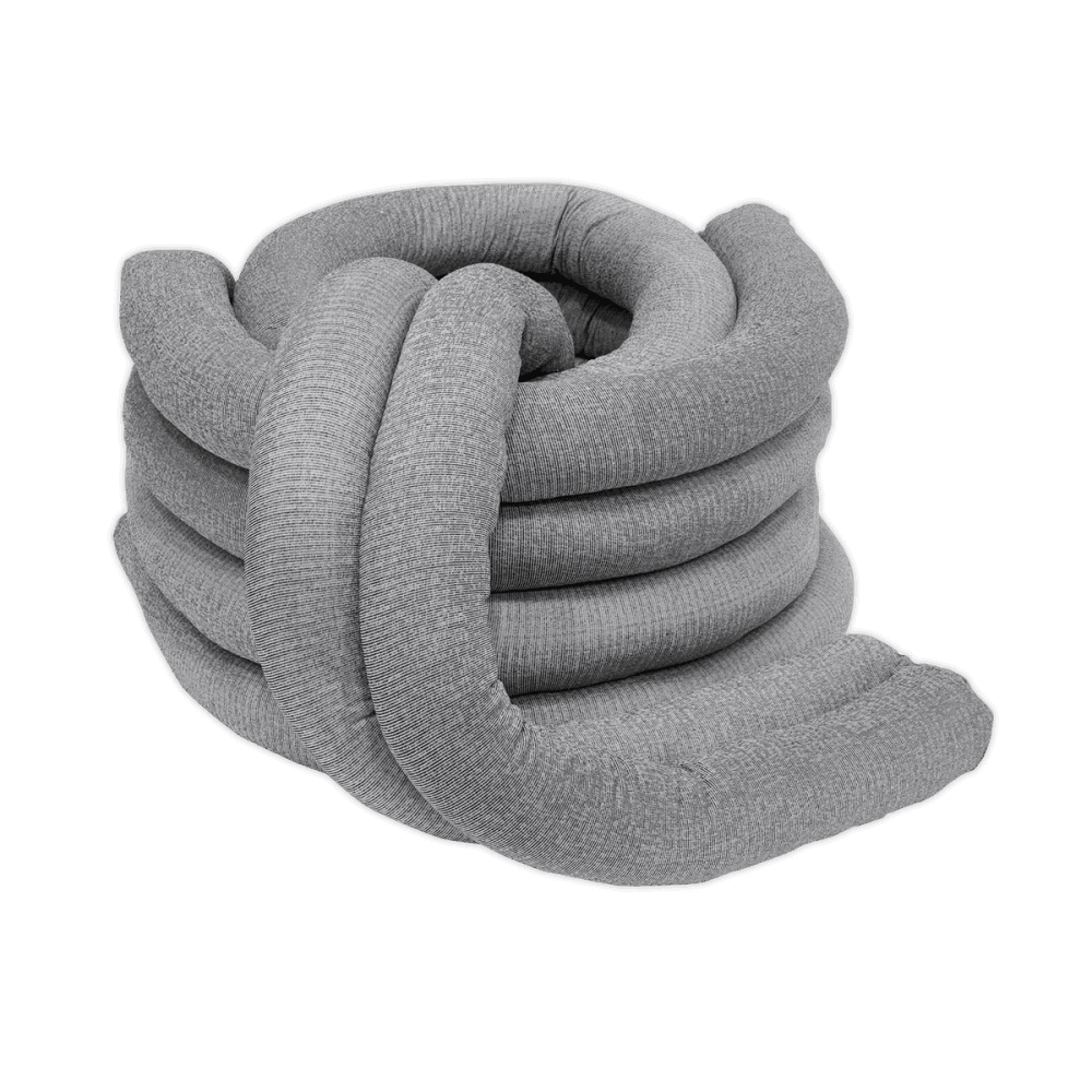 Sealey Spill Absorbent Socks 60mm x 1.2mtr Pack of 10 Model No-SAS10