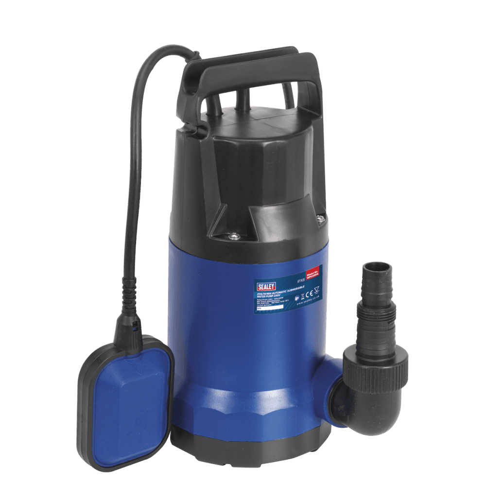 Sealey Submersible Water Pump Automatic 250ltr/min 230V Model No-WPC250A