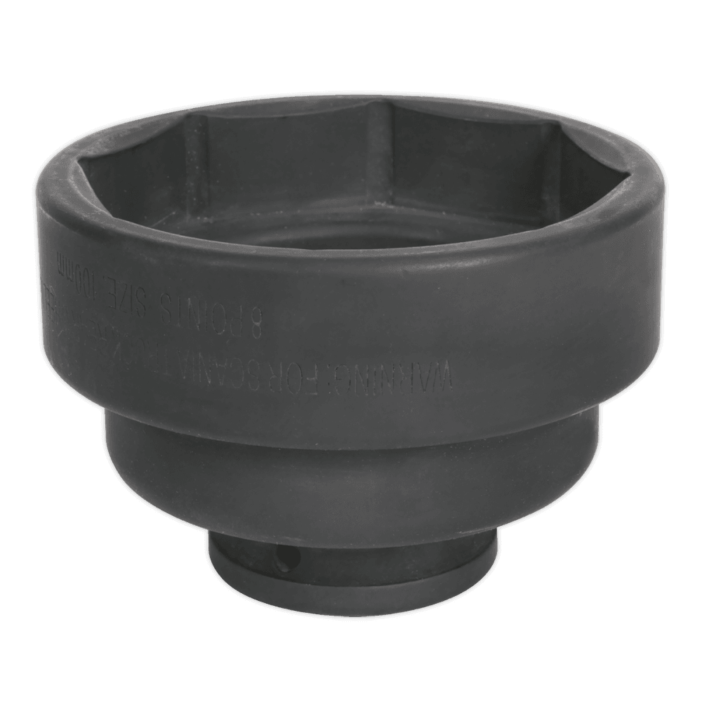 Sealey Rear Hub Nut Socket for Scania 100mm 3/4"Sq Drive Model No-CV004