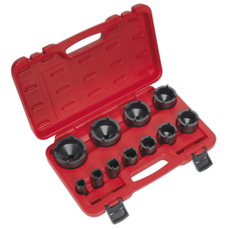 Sealey Ball Joint Socket Set 11pc 1/2"Sq Drive Model No-CV025
