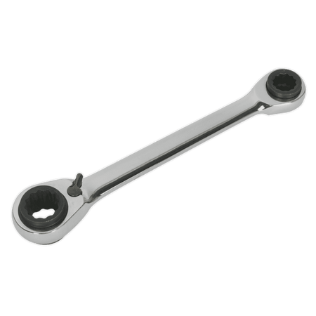 Sealey Ratchet Ring Spanner 4-in-1 Reversible Metric Model No-S0983