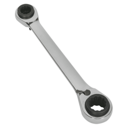 Sealey Ratchet Ring Spanner 4-in-1 Reversible Metric Model No-S0983