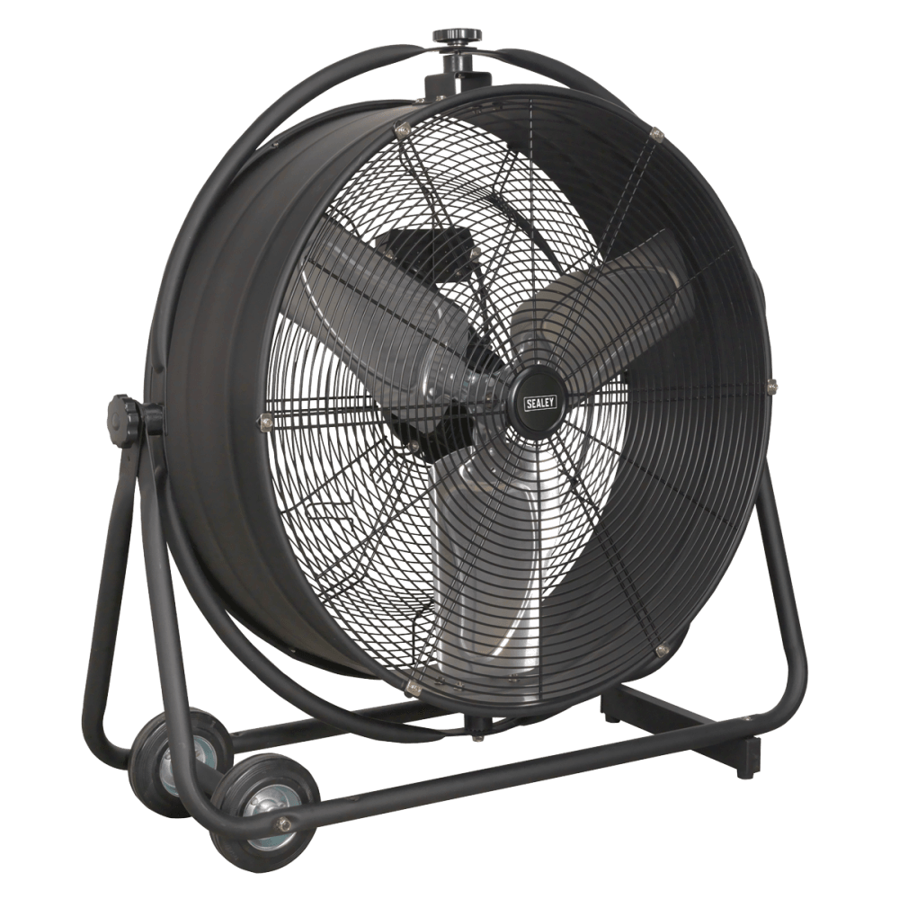 Sealey Industrial High Velocity Orbital Drum Fan 24" 230V Model No-HVF24S