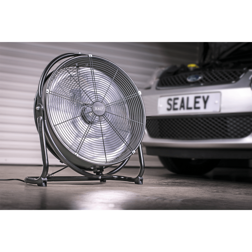 Sealey Industrial High Velocity Orbital Drum Fan 20" 230V Model No-HVF20S