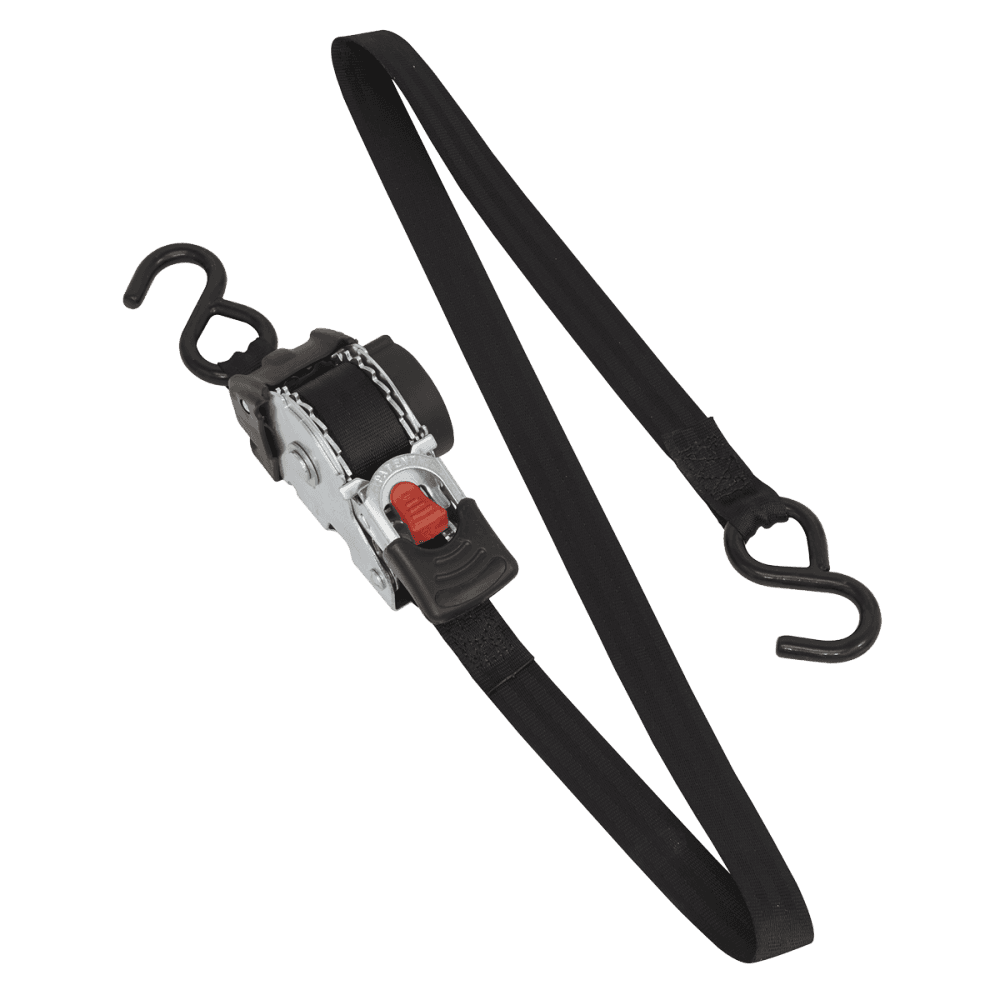 Sealey Auto Retractable Ratchet Tie Down 25mm x 3mtr Model No-ATD25301