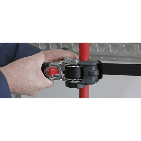 Sealey Auto Retractable Ratchet Tie Down 25mm x 3mtr Model No-ATD25301