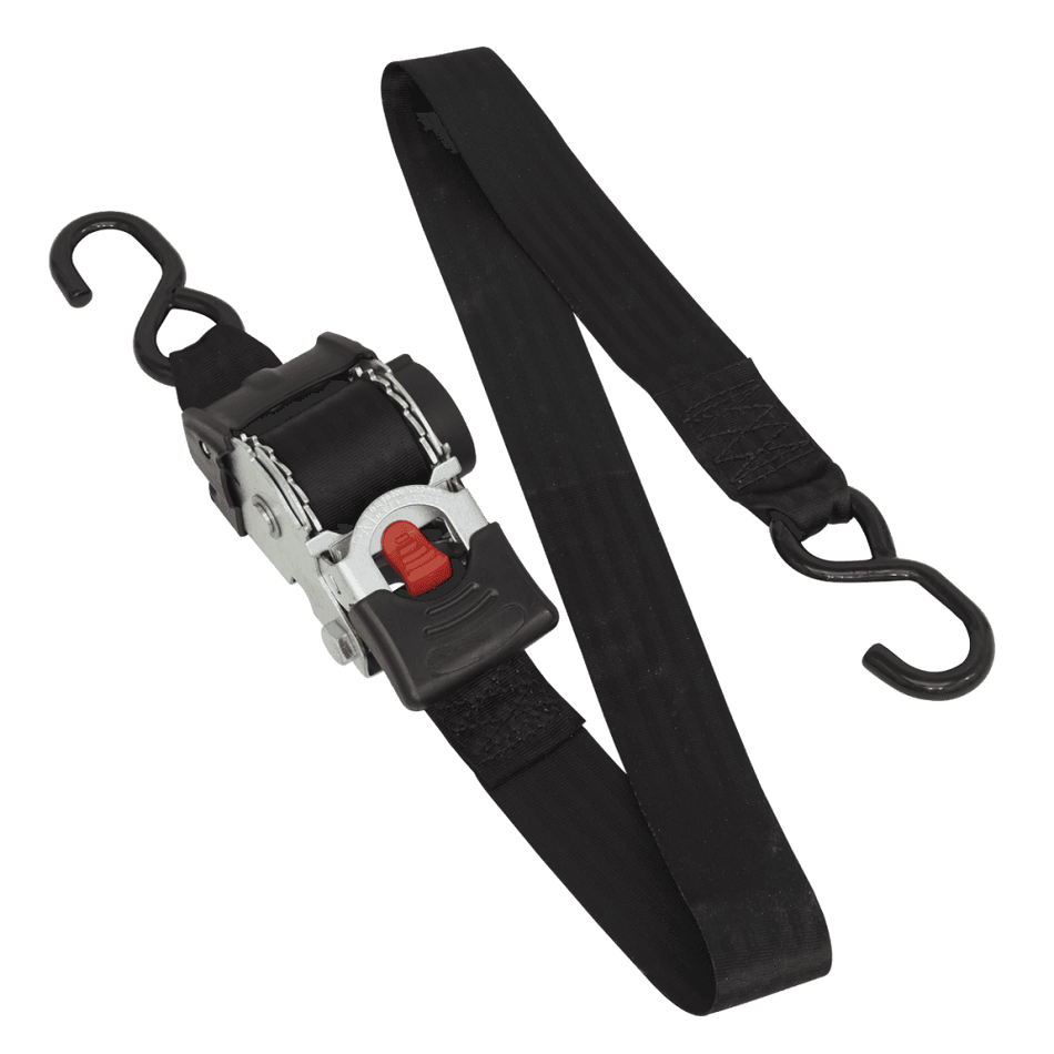 Sealey Auto Retractable Ratchet Tie Down 50mm x 3mtr Model No-ATD50301