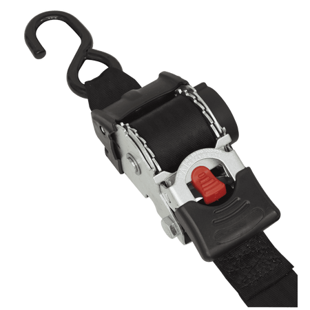 Sealey Auto Retractable Ratchet Tie Down 50mm x 3mtr Model No-ATD50301