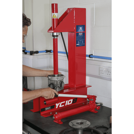 Sealey Hydraulic Press 10tonne Bench 'C' Type Model No-YC10B