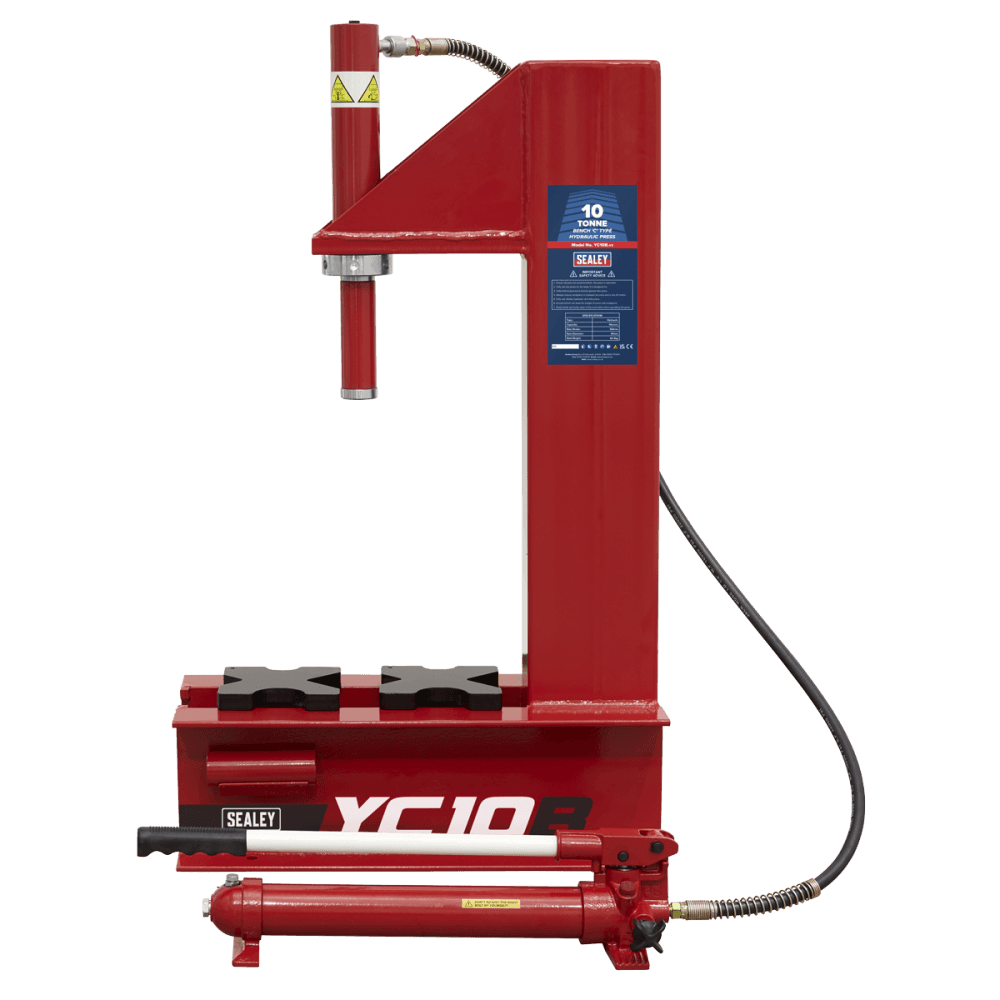 Sealey Hydraulic Press 10tonne Bench 'C' Type Model No-YC10B