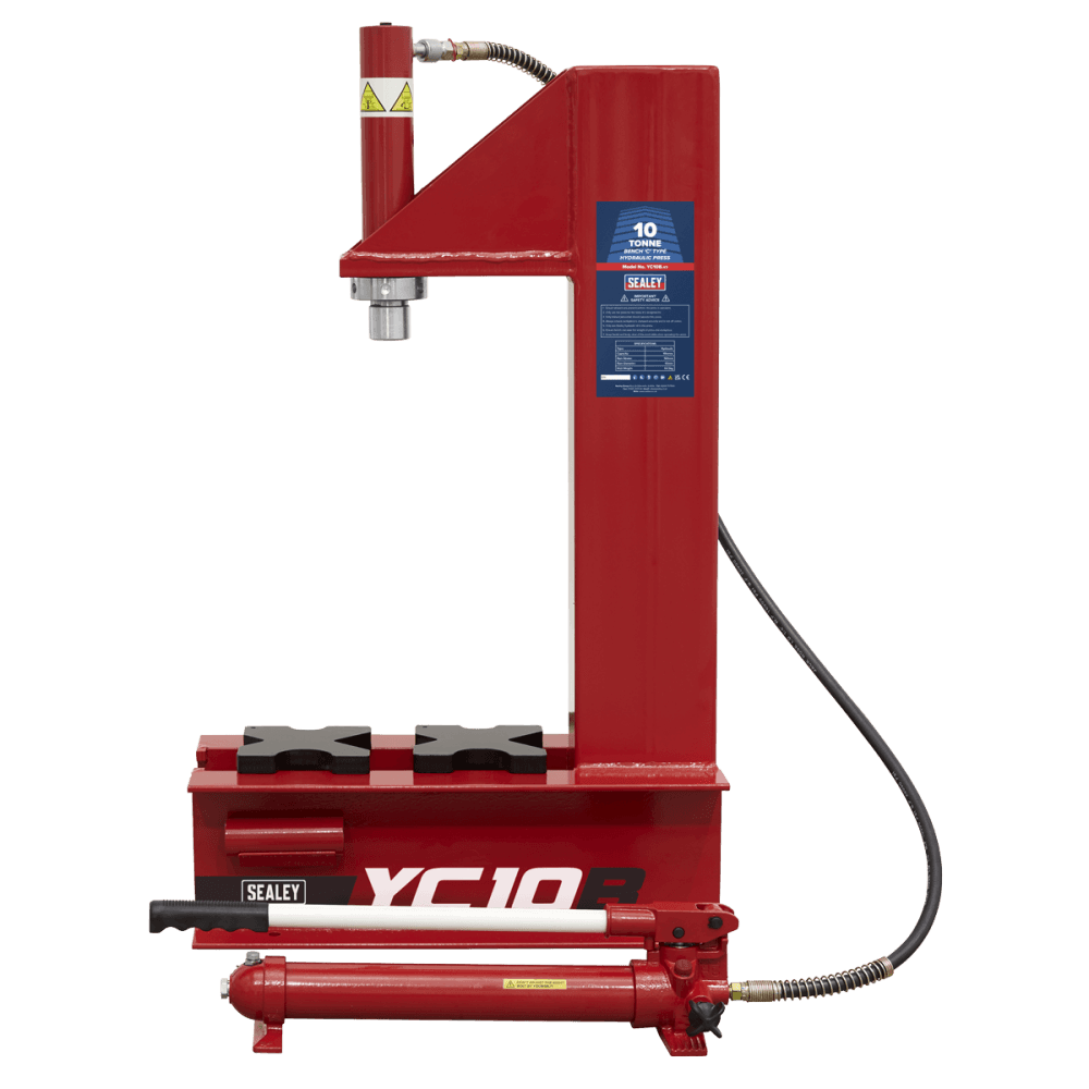 Sealey Hydraulic Press 10tonne Bench 'C' Type Model No-YC10B