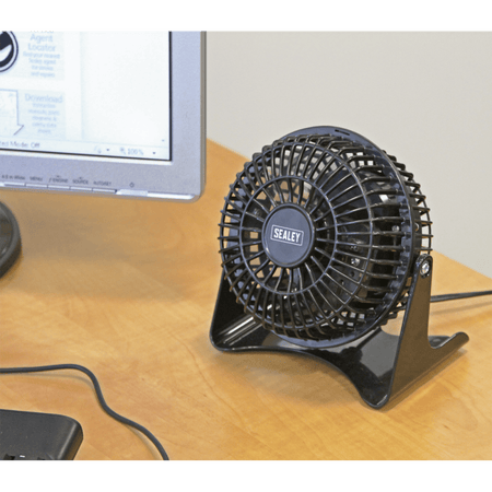 Sealey Desk Fan Mini 4" 230V Model No-SFF04