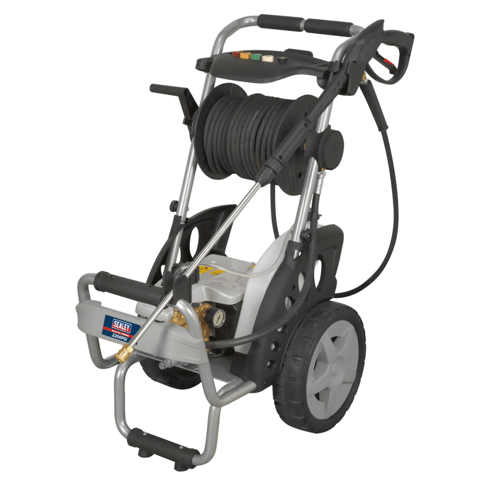 Sealey Professional Pressure Washer 150bar with TSS & Nozzle Set 230V Model No-PW5000