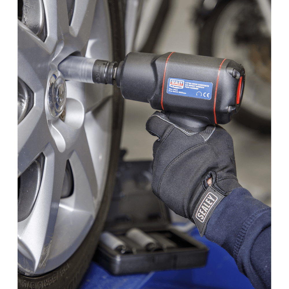 Sealey Alloy Wheel Ultra-Power Impact Socket Set 3pc 1/2"Sq Drive Model No-SX039