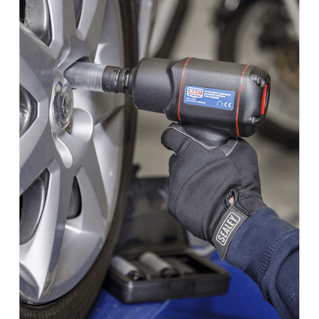 Sealey Alloy Wheel Ultra-Power Impact Socket Set 3pc 1/2"Sq Drive Model No-SX039