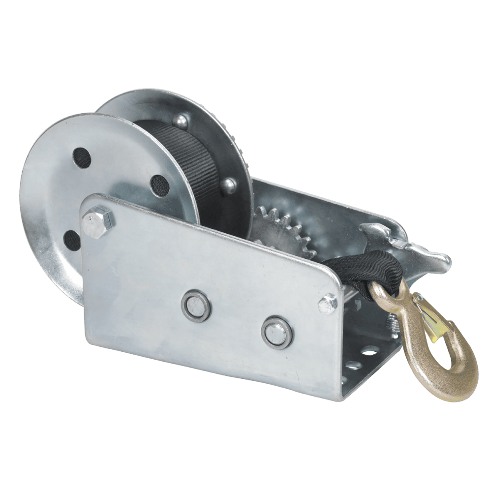 Sealey Geared Hand Winch 900kg Capacity with Webbing Strap Model No-GWW2000M