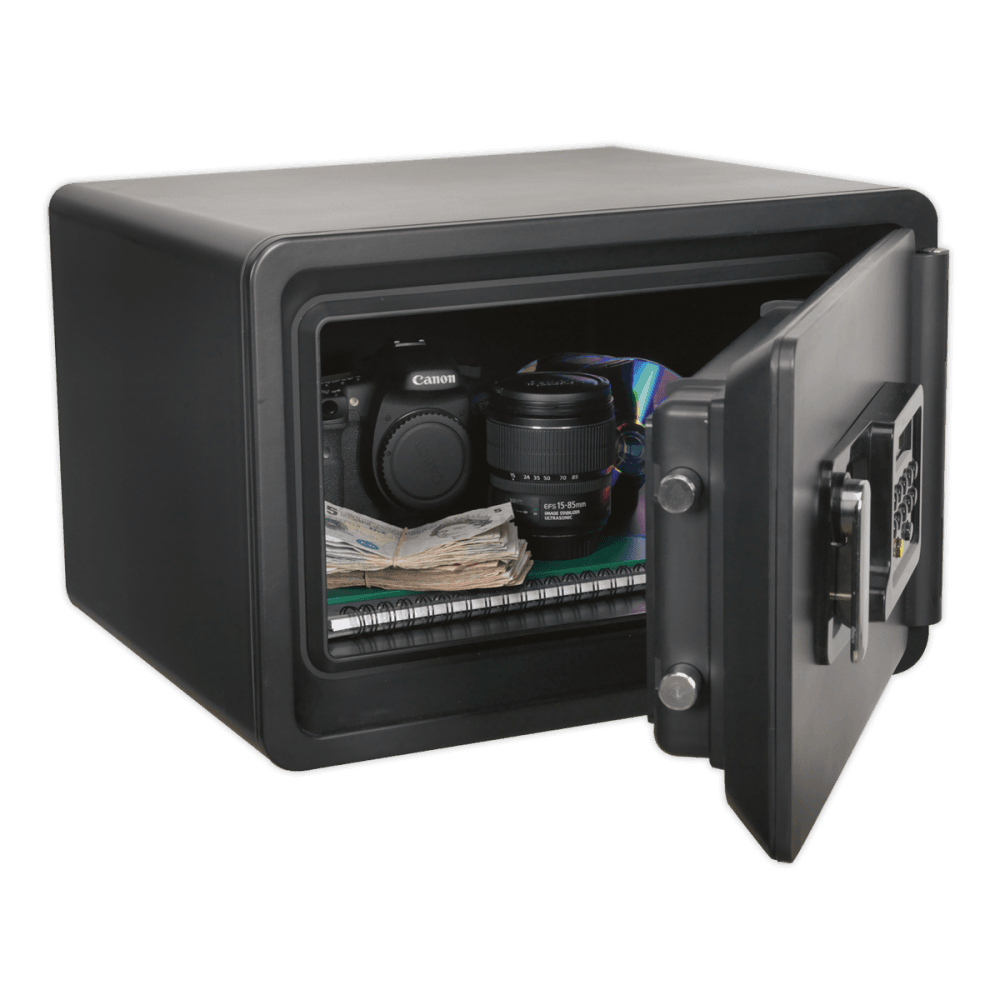 Sealey Electronic Combination Fireproof Safe 450 x 380 x 305mm Model No-SCFS04
