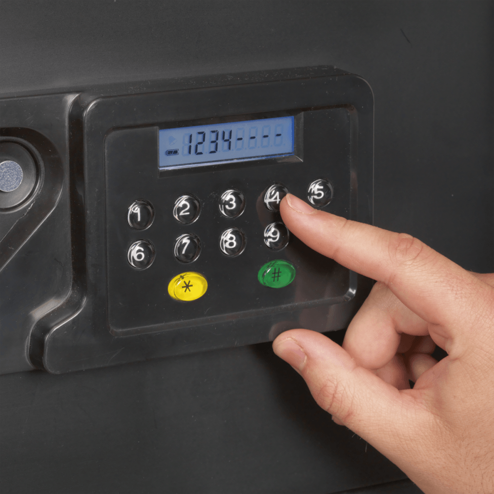 Sealey Electronic Combination Fireproof Safe 450 x 380 x 305mm Model No-SCFS04