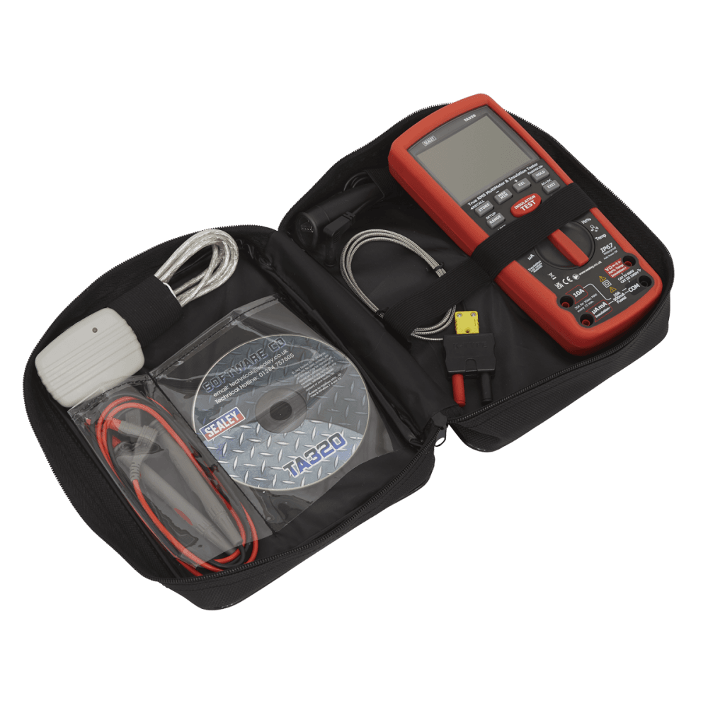 Sealey Digital Automotive Analyser/Insulation Tester - Hybrid Vehicles Model No-TA320