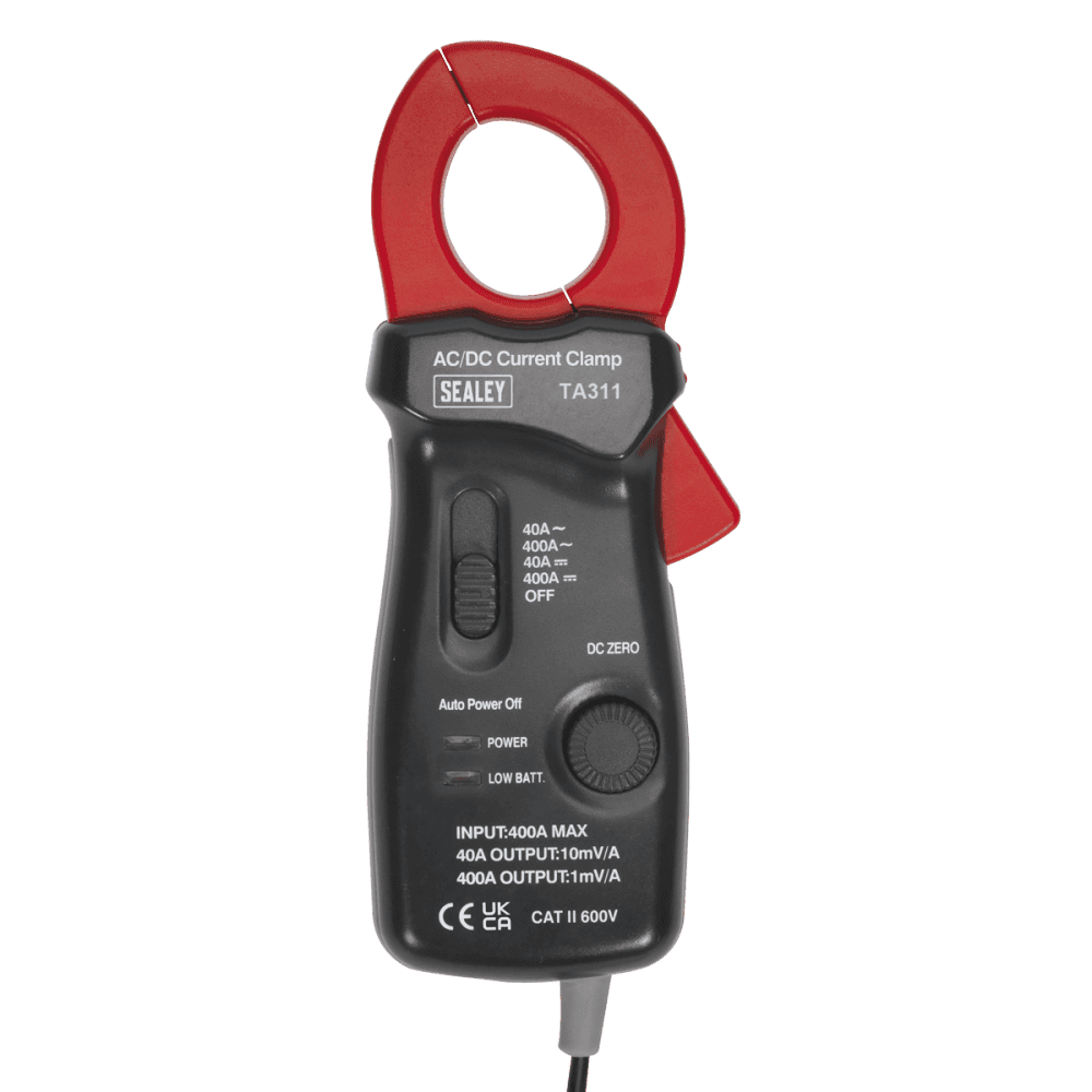 Sealey 40A/400A AC/DC Current Clamp - 28mm Model No-TA311