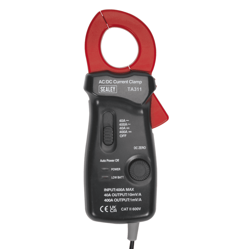 Sealey 40A/400A AC/DC Current Clamp - 28mm Model No-TA311