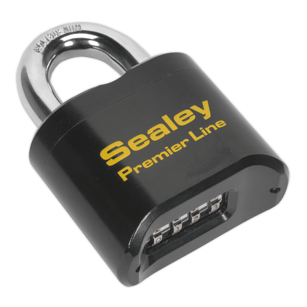 Sealey Steel Body Combination Padlock 62mm Model No-PL603