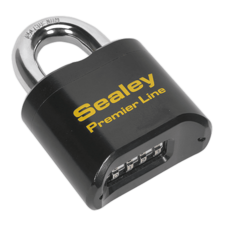 Sealey Steel Body Combination Padlock 62mm Model No-PL603