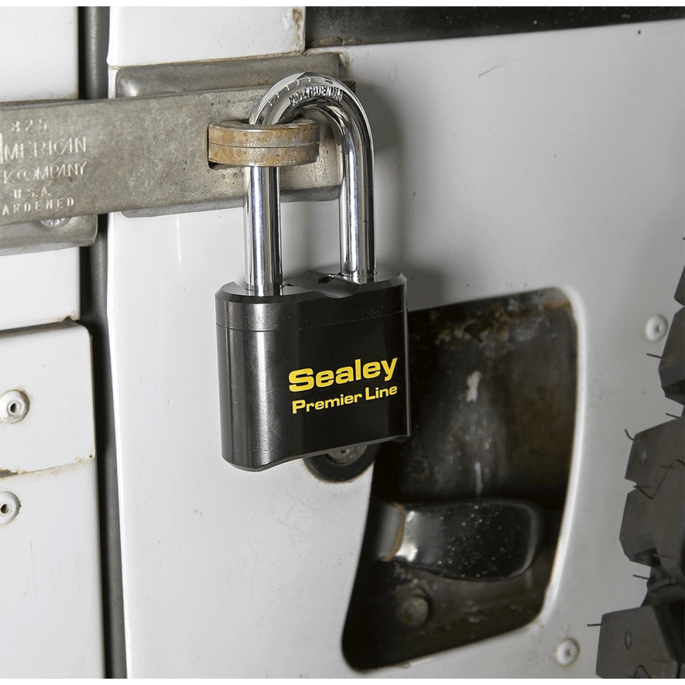 Sealey Steel Body Combination Padlock Long Shackle 62mm Model No-PL603L