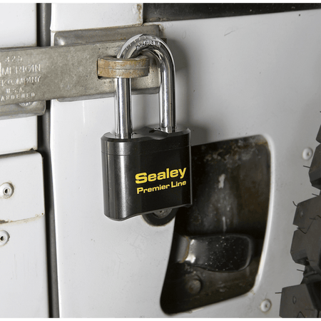 Sealey Steel Body Combination Padlock Long Shackle 62mm Model No-PL603L