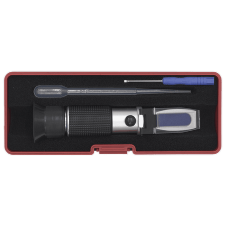 Sealey Refractometer Antifreeze/Battery Fluid/Screenwash/AdBlue Model No-VS0052