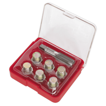 Sealey Oil Drain Plug Thread Repair Set - M15 Model No-VS615