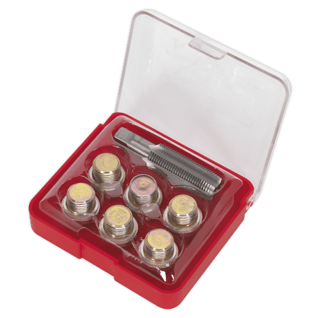 Sealey Oil Drain Plug Thread Repair Set - M17 Model No-VS617
