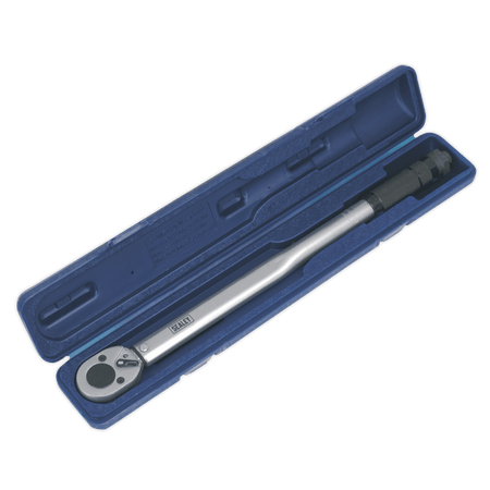 Sealey Micrometer Torque Wrench 1/2"Sq Drive Calibrated Model No-AK624