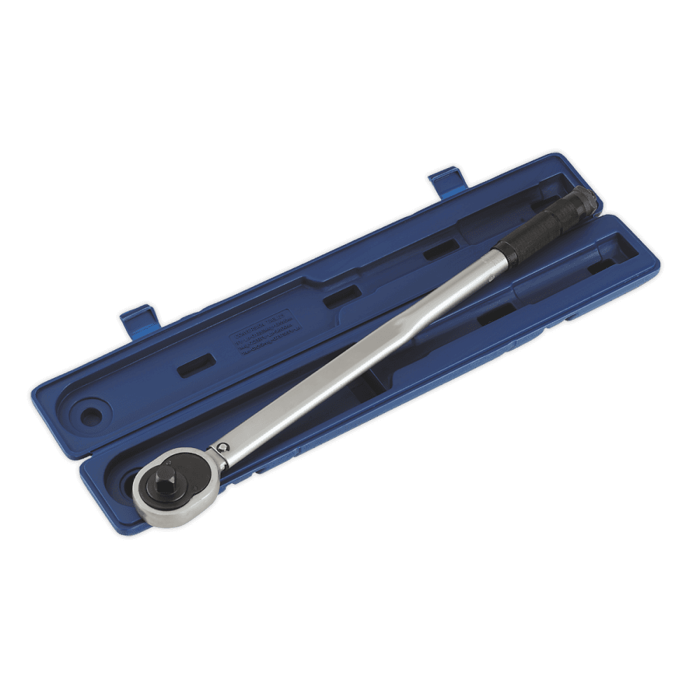 Sealey Micrometer Torque Wrench 3/4"Sq Drive Calibrated Model No-AK628