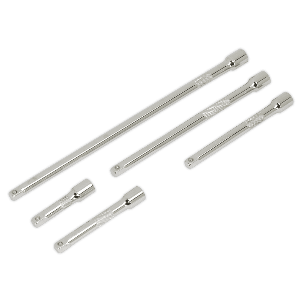 Sealey Extension Bar Set 5pc 1/4"Sq Drive Model No-AK6331