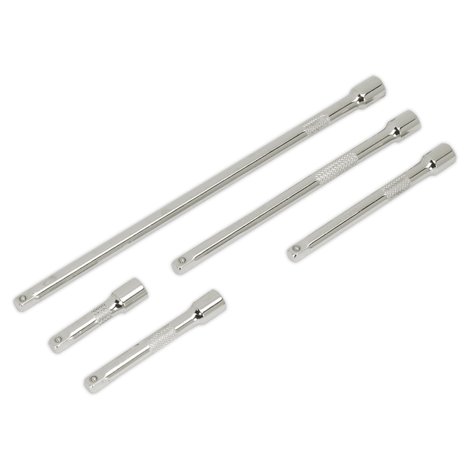 Sealey Extension Bar Set 5pc 1/4"Sq Drive Model No-AK6331