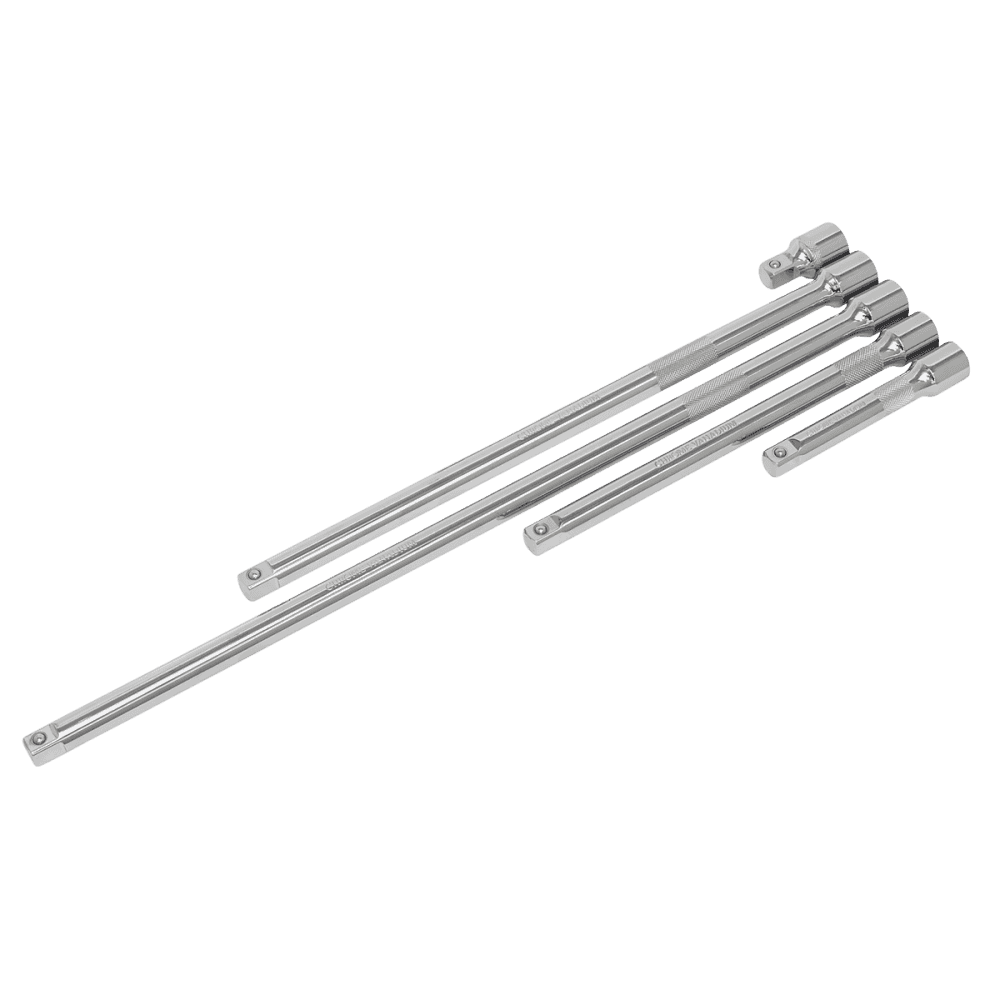 Sealey Extension Bar Set 5pc 1/2"Sq Drive Model No-AK6351