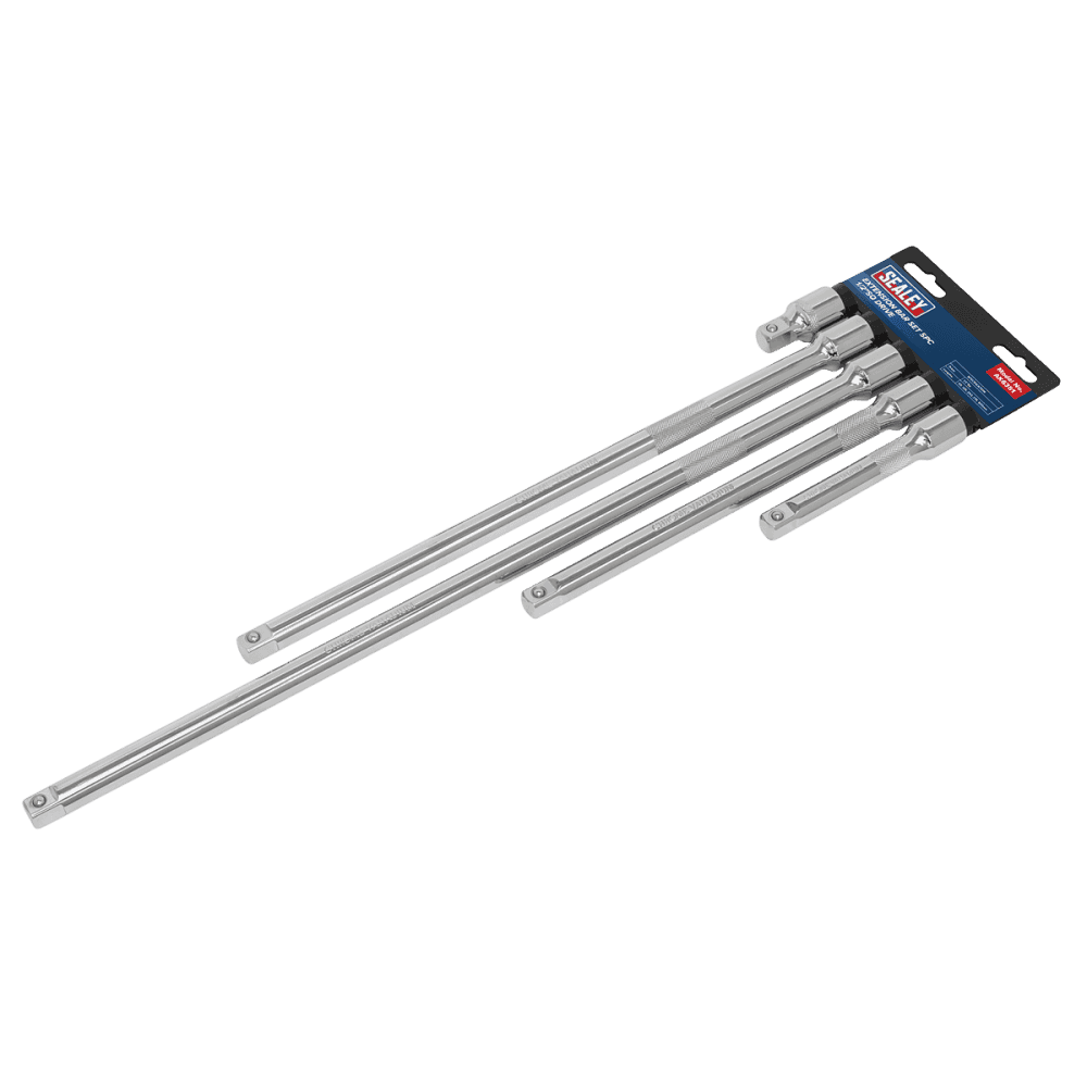 Sealey Extension Bar Set 5pc 1/2"Sq Drive Model No-AK6351
