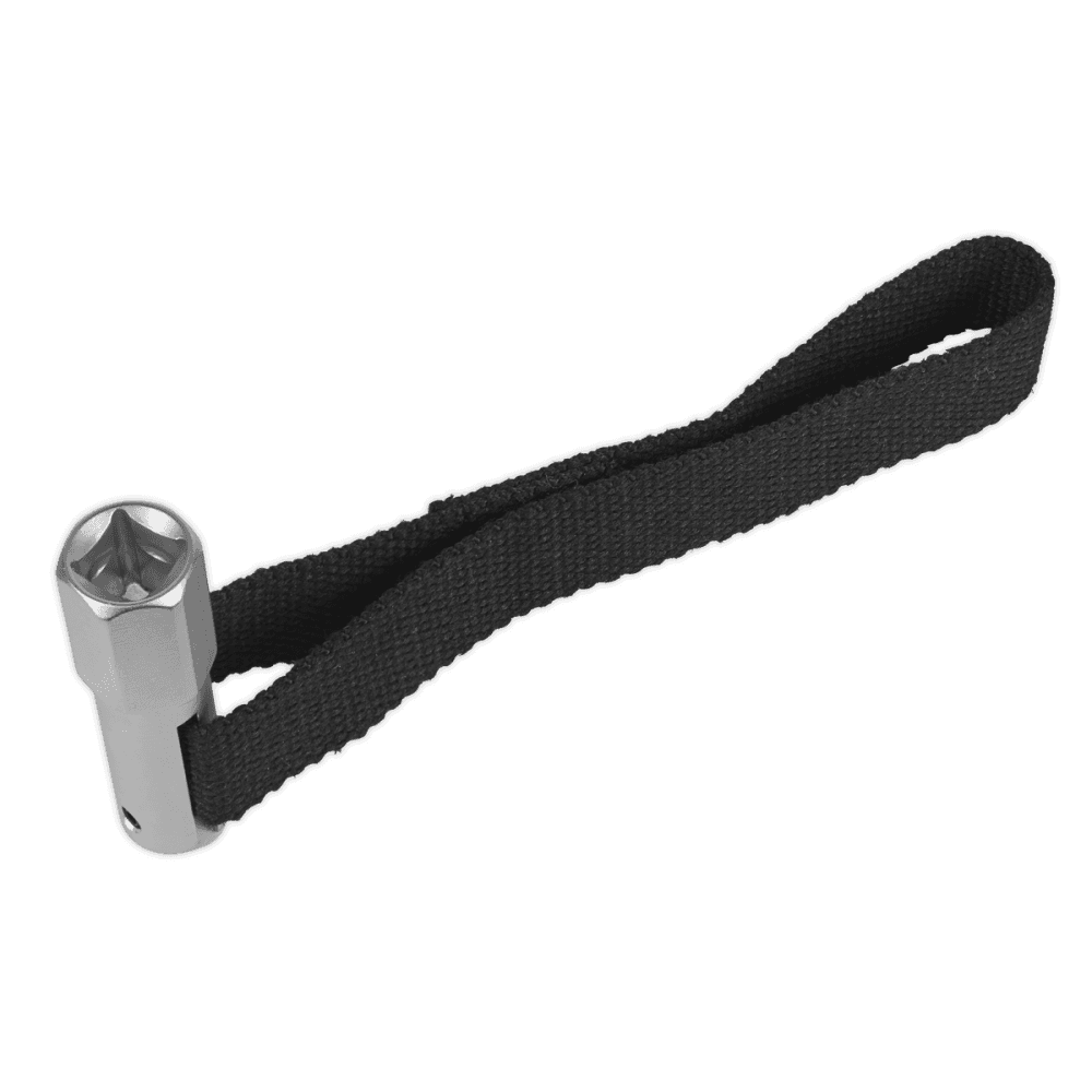 Sealey Oil Filter Strap Wrench 120mm Capacity 1/2"Sq Drive Model No-AK640