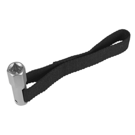 Sealey Oil Filter Strap Wrench 120mm Capacity 1/2"Sq Drive Model No-AK640