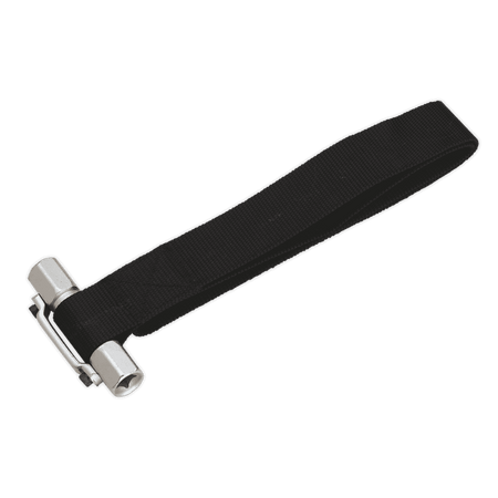 Sealey Oil Filter Strap Wrench 300mm Capacity 3/8" & 1/2" Sq Drive Model No-AK6403
