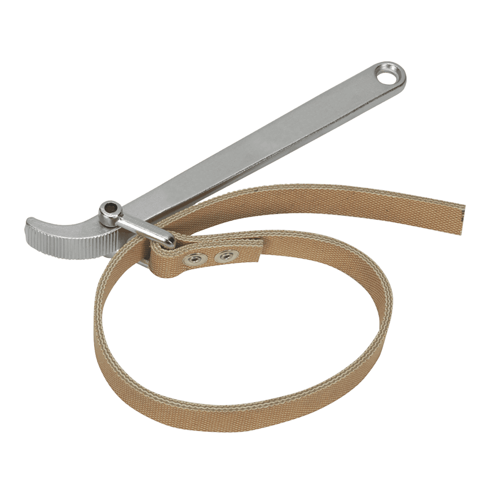 Sealey Oil Filter Strap Wrench 60-140mm Capacity Model No-AK6404