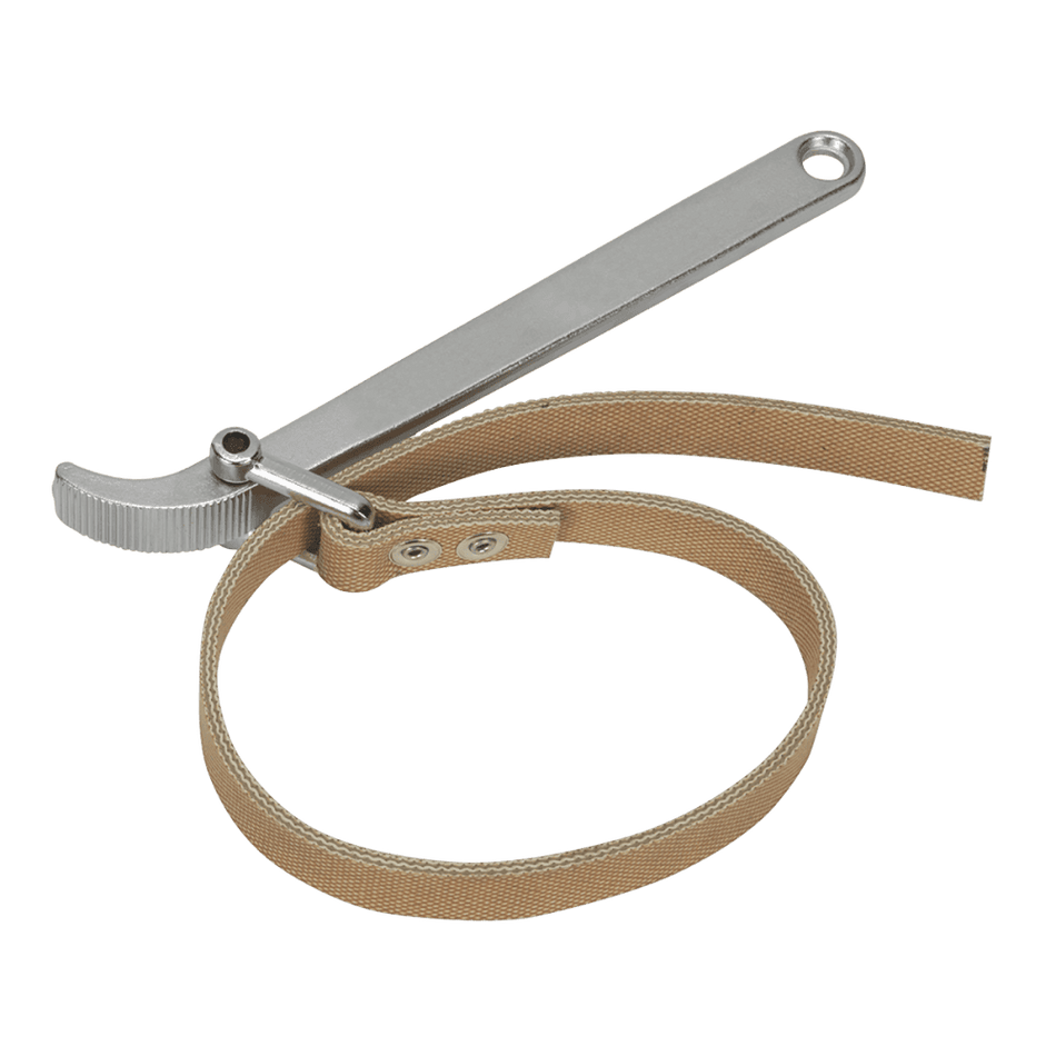 Sealey Oil Filter Strap Wrench 60-140mm Capacity Model No-AK6404