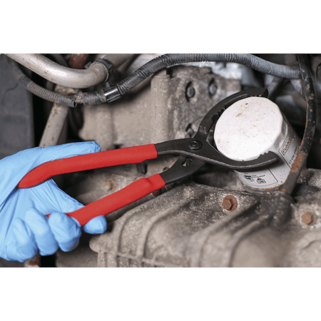 Sealey Oil Filter Pliers Forged 45-89mm Capacity Model No-AK6412