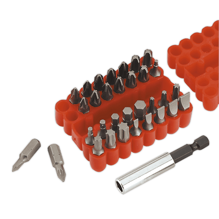 Sealey Gearless Ratchet Screwdriver Set 34pc Model No-AK6498