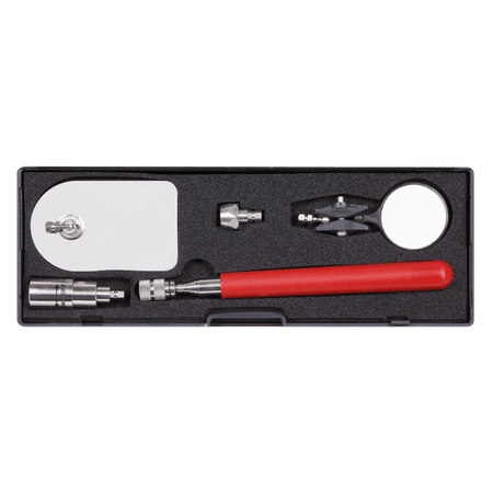 Sealey Telescopic Magnetic Pick-Up & Inspection Tool Kit 5pc Model No-AK6521