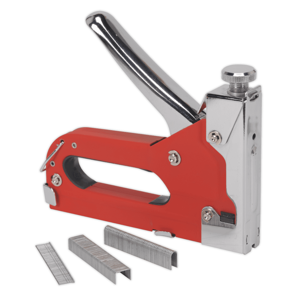Sealey Staple & Nail Gun Heavy-Duty 4-14mm Model No-AK7061