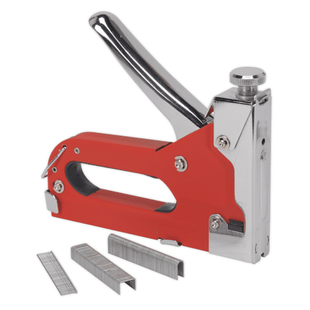 Sealey Staple & Nail Gun Heavy-Duty 4-14mm Model No-AK7061